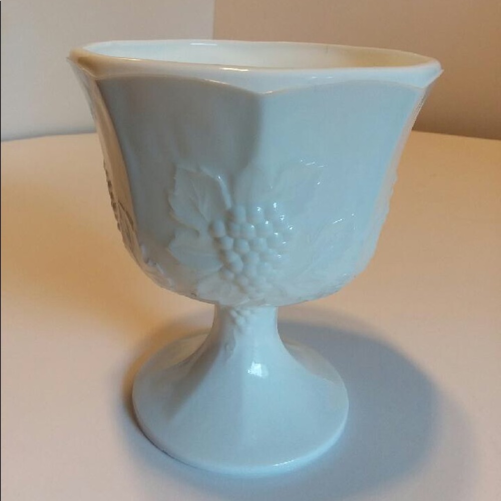 Milk Glass Goblet